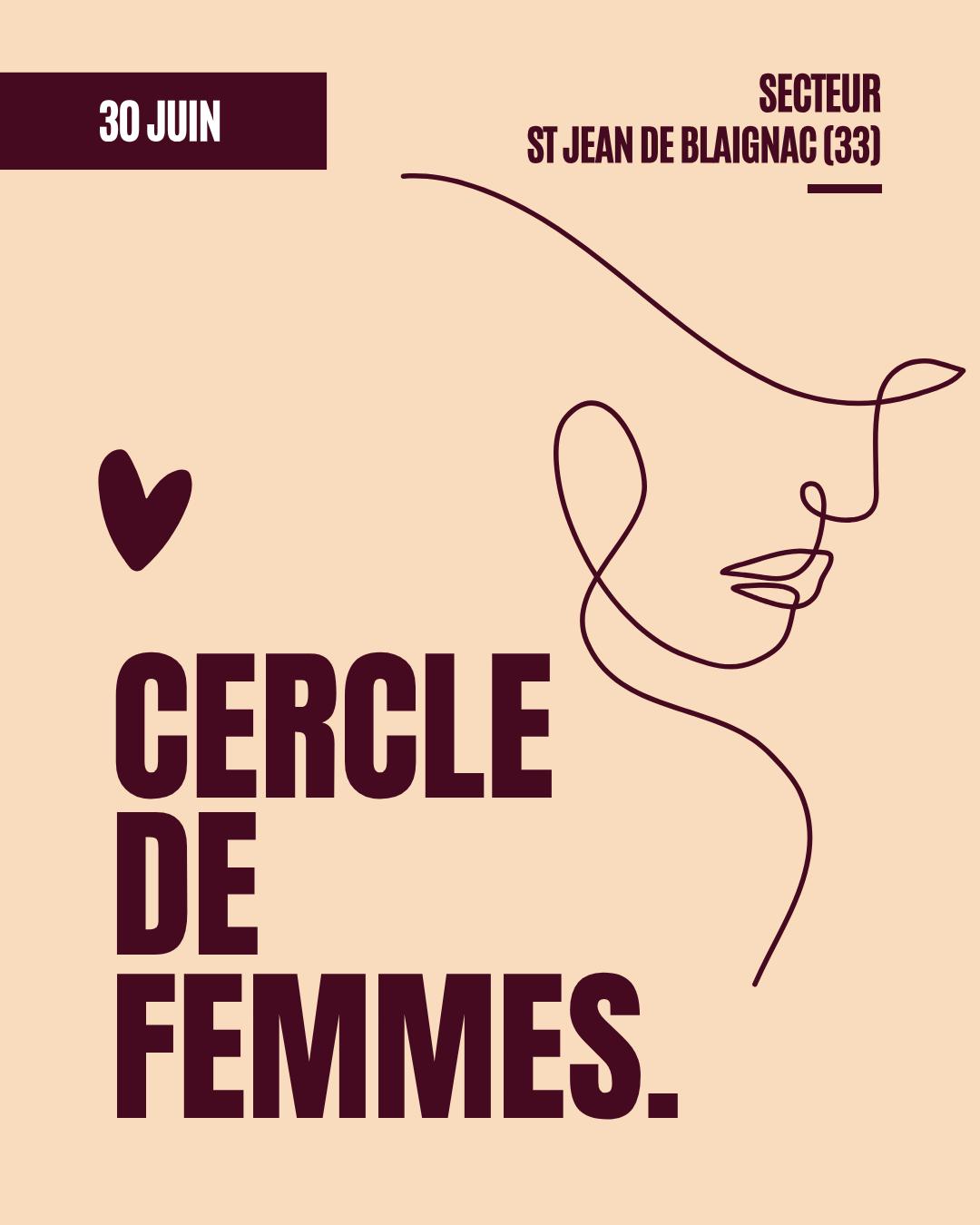 Cercle de Femmes — 30 juin